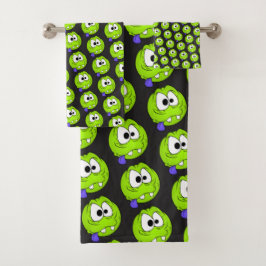 Emote Ansikte Towel Set