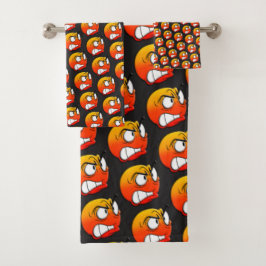 Emote Ansikte Towel Set