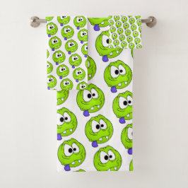 Emote Ansikte Towel Set