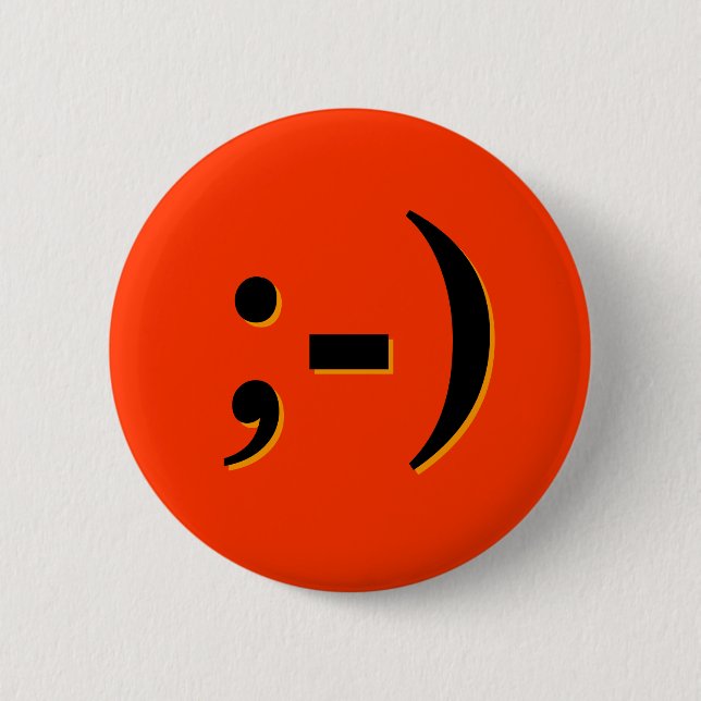 Emote-o-Lykt - orange Knapp (Framsida)