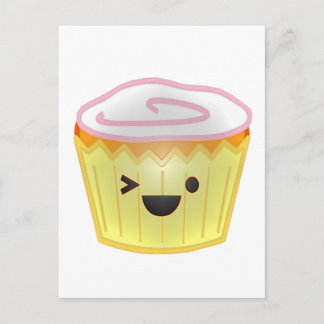Emoticon Cupkaka Vykort
