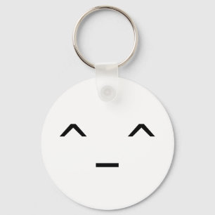 ^_^Emoticon Keychain Nyckelring