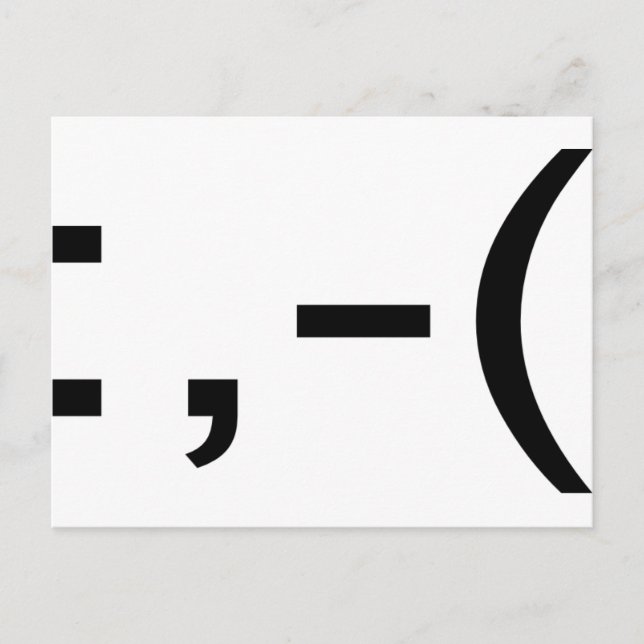 Emoticon Vykort (Framsida)