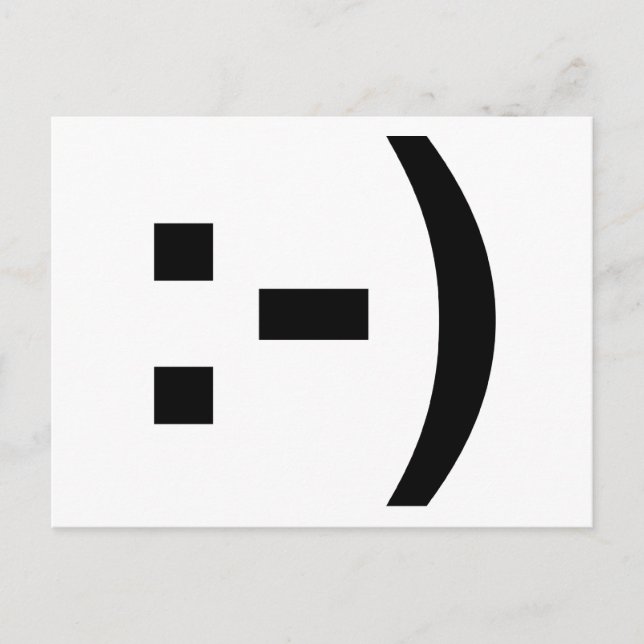 Emoticon Vykort (Framsida)