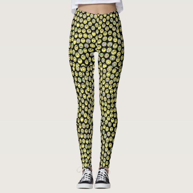 EMOTICONS LEGGINGS (Framsida)