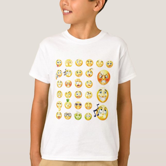 Emoticons T Shirt (Framsida)