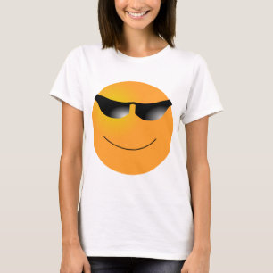 Emoticonsolglasögon T-shirt