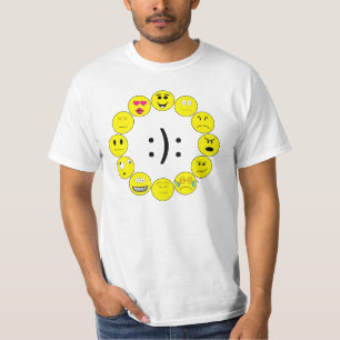 EMOTICONT-TRÖJA T-SHIRT