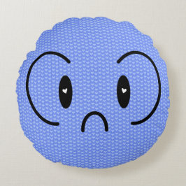Emotinos nosty kawaii rund kudde