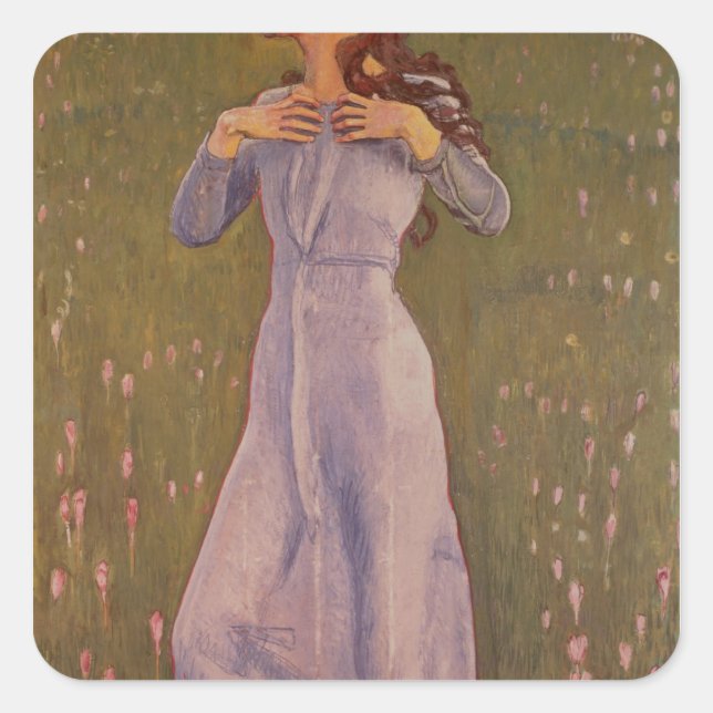 Emotion , 1900 fyrkantigt klistermärke (Framsida)