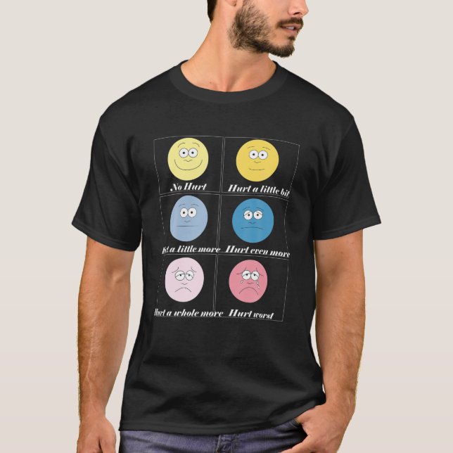 Emotion ansikte T-shirt (Framsida)