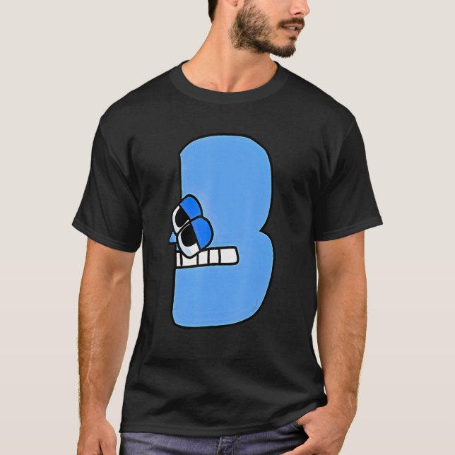 Emotion Brev B Alphabet Lore T Shirt (Framsida)
