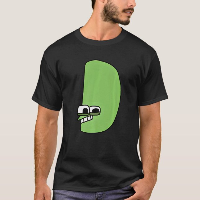 Emotion Brev D Alphabet Lore T Shirt (Framsida)