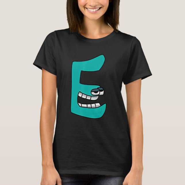 Emotion Brev E Alphabet Lore T Shirt (Framsida)