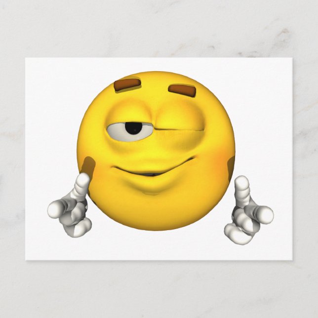 Emotion Guy - Vink vykort (Framsida)