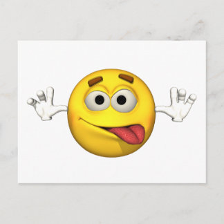 Emotion Guy - vykort för Tunga ut