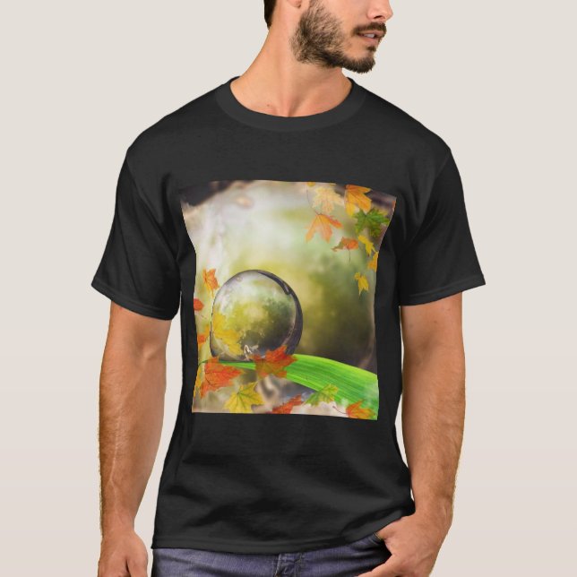 Emotion Mood Graphic-bakgrund T Shirt (Framsida)