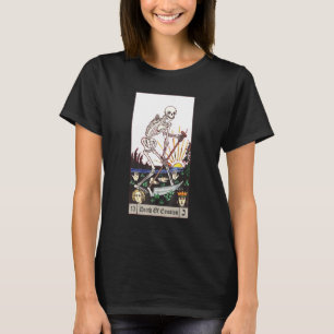Emotion Tarot Card Aesthetic Skeleton Mys T Shirt
