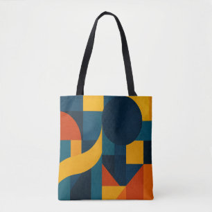 Emotion Totes geometri Tygkasse