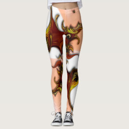 "Emotion vs Emotion", kvinnans baljor Leggings