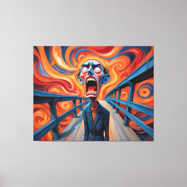 Emotional Art Canvas, Wall Decor, Home Gallery Canvastryck (Framsida)