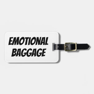 Emotional Baggage Luggage Tag Bagagebricka