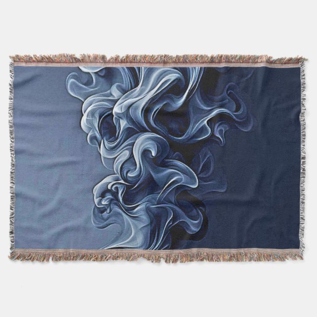 Emotional Blue Smoke Art Filt (Framsidan)