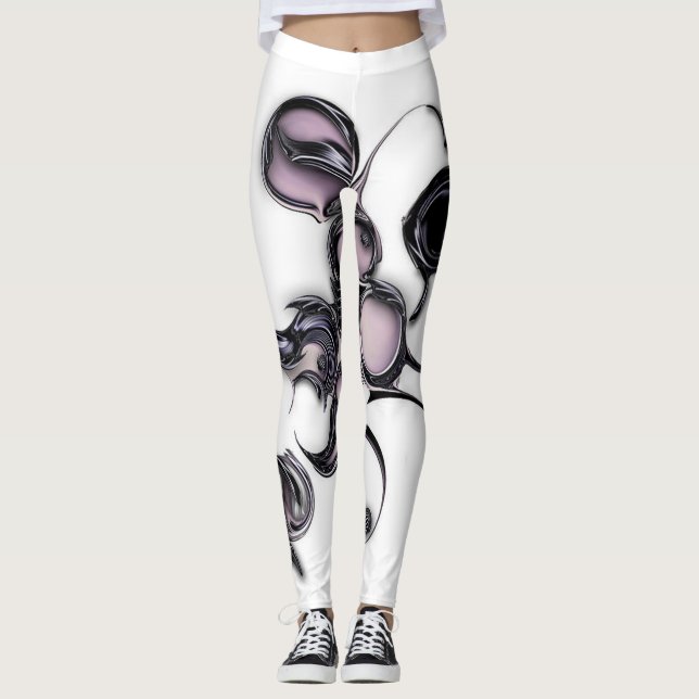 "Emotional Creation", kvinnans baljor Leggings (Framsida)