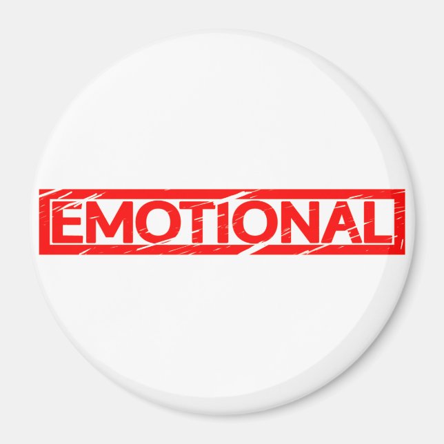 Emotional Frimärke Magnet (Framsidan)