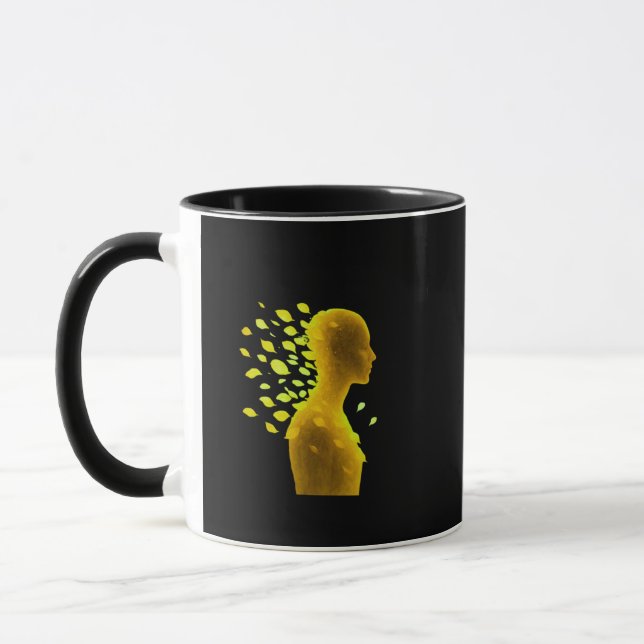 Emotional Healing Silhouette • Petal Release Mugg (Vänster)