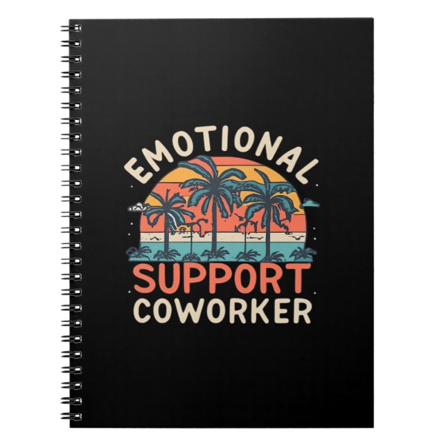 Emotional Help Co-Worker Essential Anteckningsbok (Framsidan)