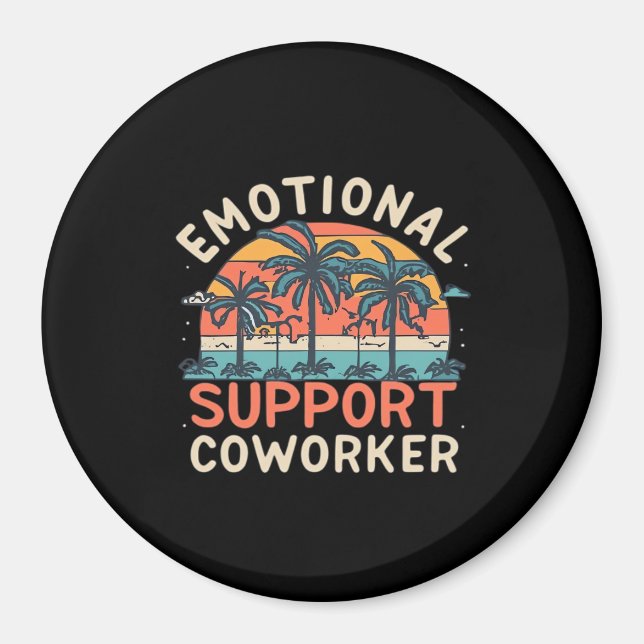 Emotional Help Co-Worker Essential Magnet (Framsidan)