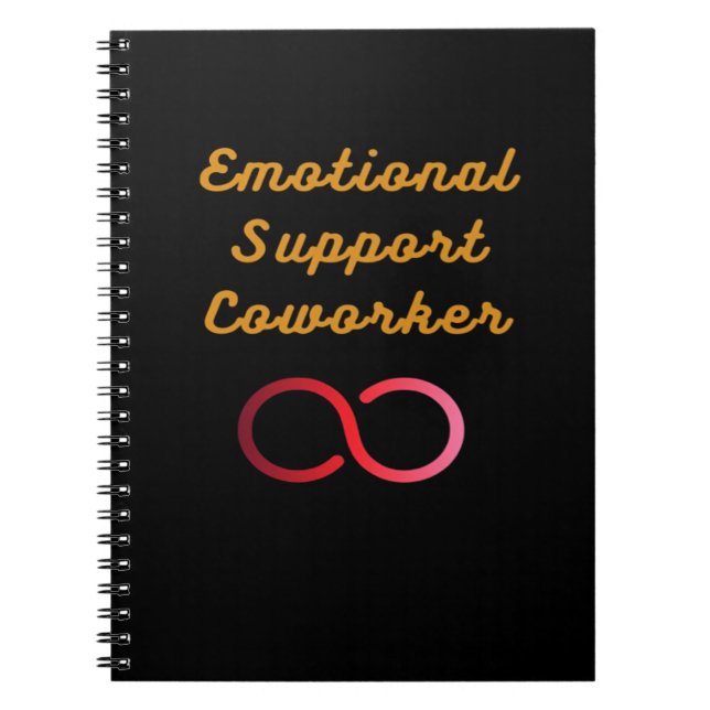 Emotional Help Coworkers - Classic Labour Day Anteckningsbok (Framsidan)