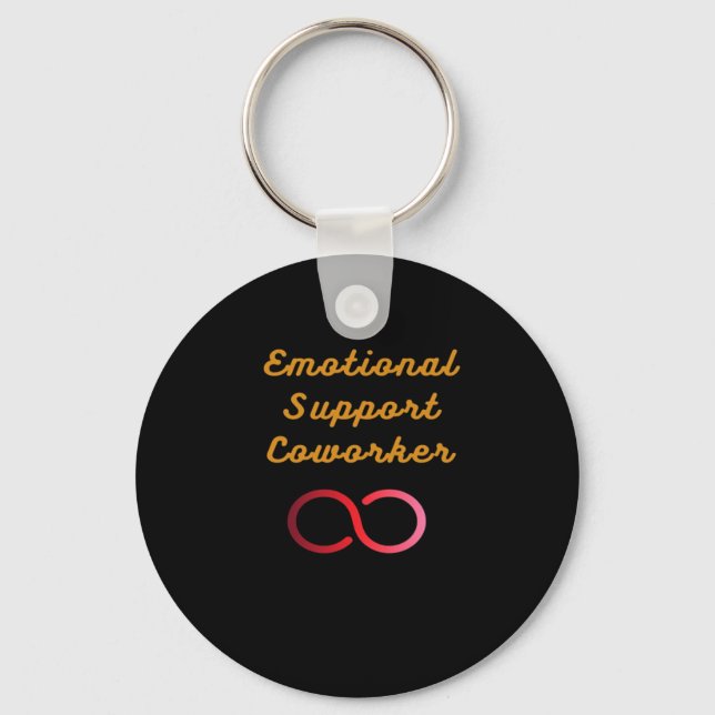 Emotional Help Coworkers - Classic Labour Day Nyckelring (Framsida)