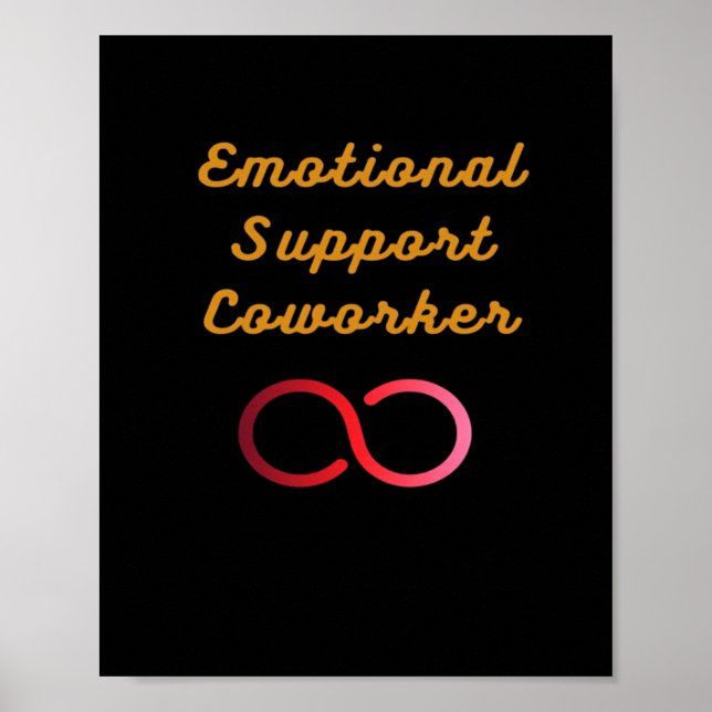 Emotional Help Coworkers - Classic Labour Day Poster (Framsidan)