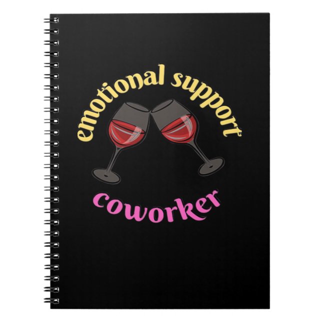 Emotional Help Coworking - Ädelbar klassisk Anteckningsbok (Framsidan)