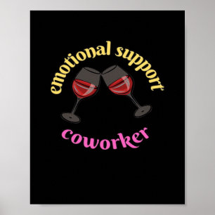 Emotional Help Coworking - Ädelbar klassisk Poster