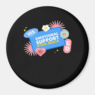 Emotional Help Coworking - Arbeta Bestie Office Gi Magnet