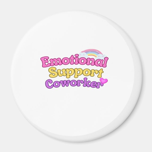 Emotional Help Coworking Chill Magnet (Framsidan)