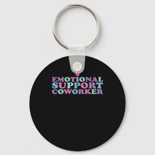 Emotional Help Coworking Chill Meme och Viral Nyckelring