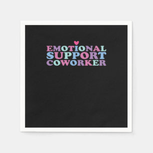 Emotional Help Coworking Chill Meme och Viral Pappersservett