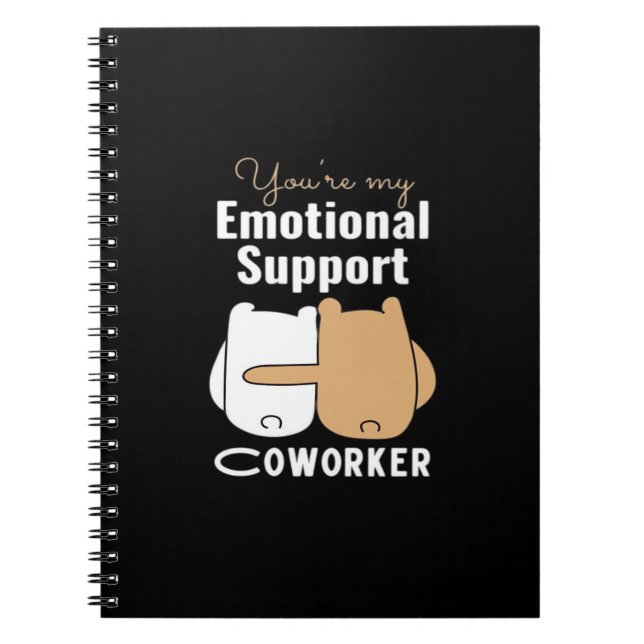 Emotional Help Coworking Classic Anteckningsbok (Framsidan)