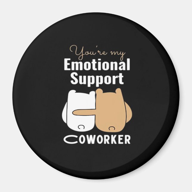 Emotional Help Coworking Classic Magnet (Framsidan)
