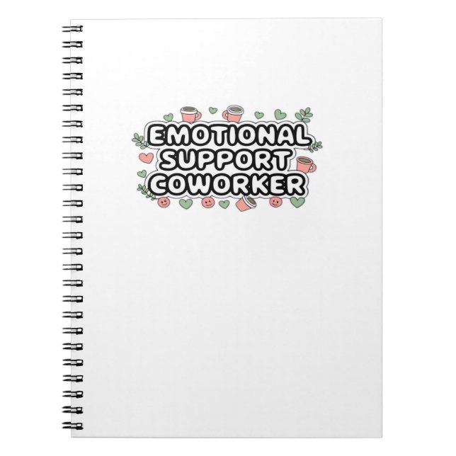 Emotional Help Coworking Classic V2 Classic Anteckningsbok (Framsidan)