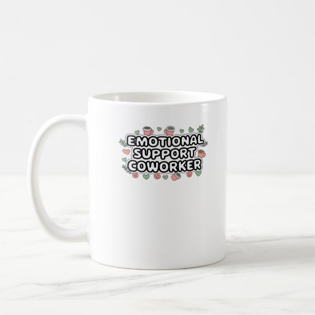 Emotional Help Coworking Classic V2 Classic Kaffemugg (Vänster)