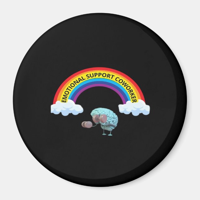 Emotional Help Coworking, Coworkers, Emotional Sup Magnet (Framsidan)