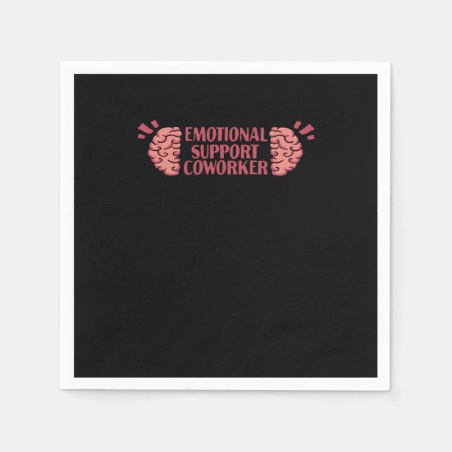 Emotional Help Coworking Coworking Gift Classic Pappersservett (Framsidan)