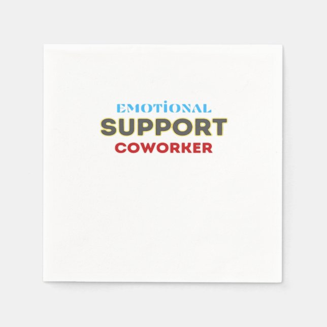 Emotional Help Coworking, Coworking Gift, Coworkin Pappersservett (Framsidan)