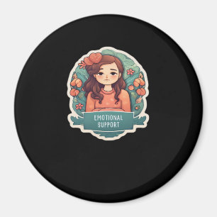 Emotional Help Coworking Funny Memine Magnet