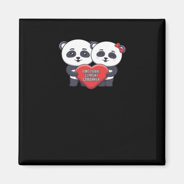 Emotional Help Coworking Gift for Loved Classic Magnet (Framsidan)